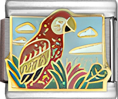 Red Macaw Parrot