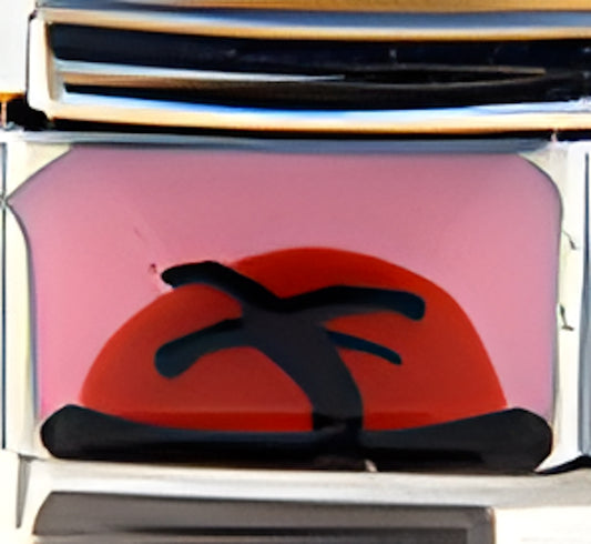 Handpainted Pink Sunset