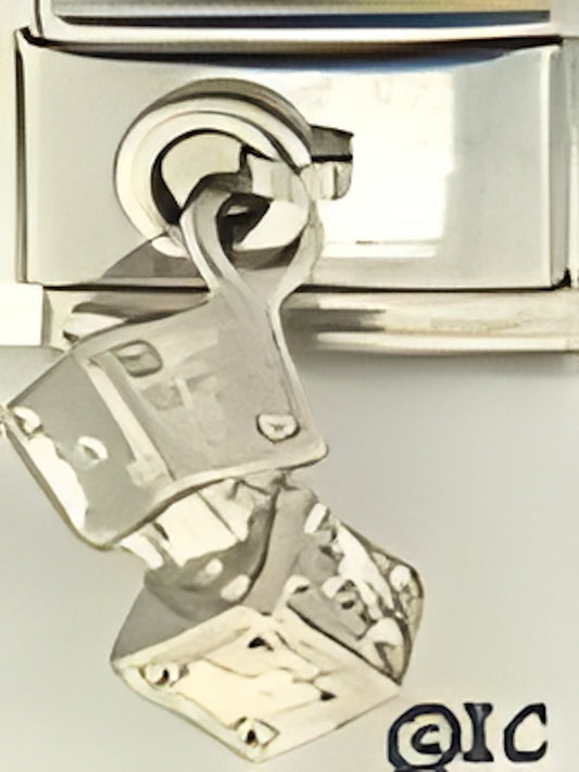 Dangle Sterling Silver Dice