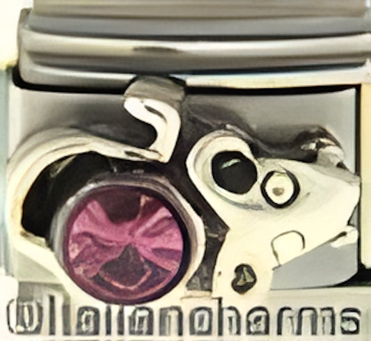 Handcrafted Pink Mouse