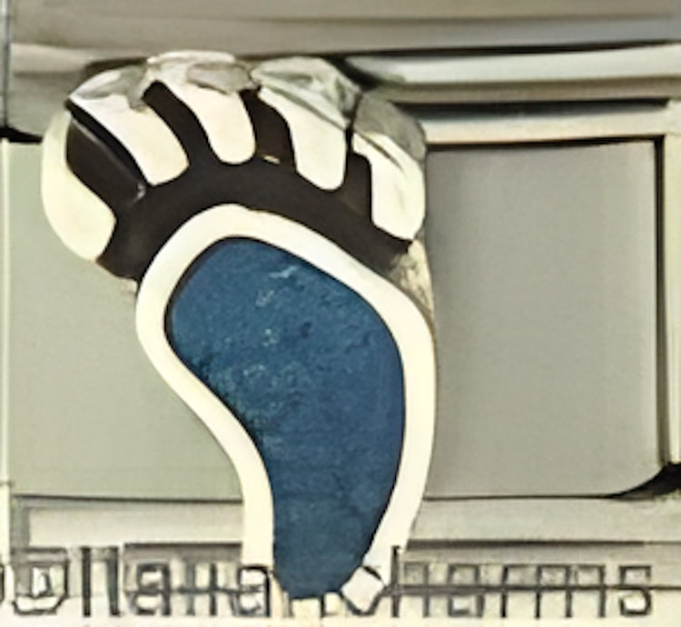 Sterling Turquoise Foot
