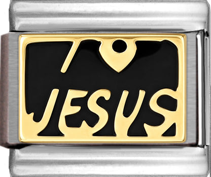 I Love Jesus on Black