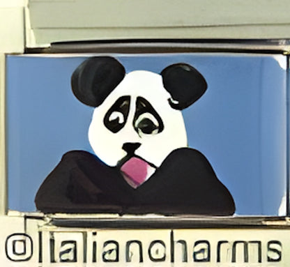 Handpainted Panda Bear