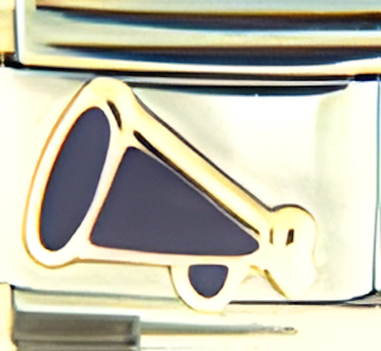 Deluxe Raised Purple Megaphone