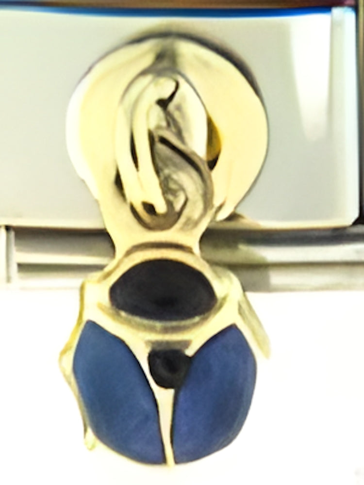 Dangle Blue Ladybug