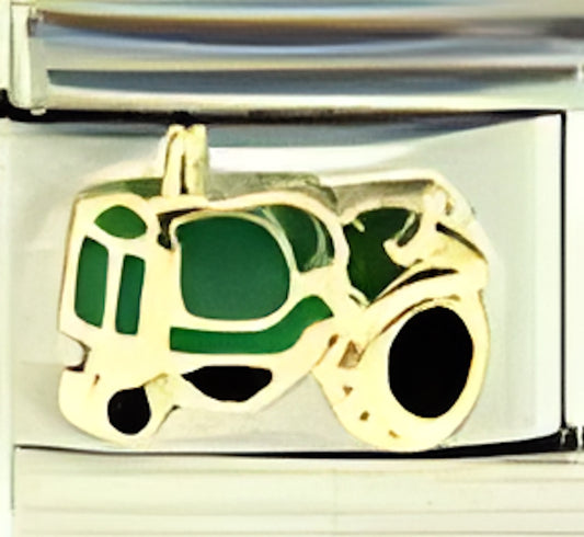 Raised Green Tractor