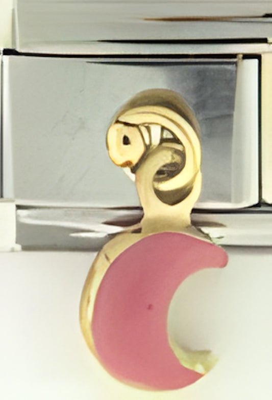 Dangle Puffy Pink Moon