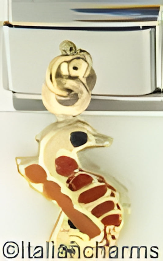 Dangle Orange Seahorse