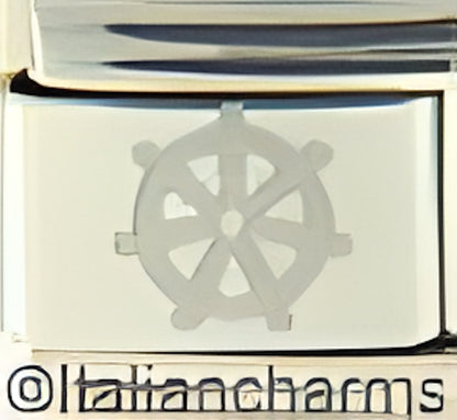 Shiny Ship Wheel Laser