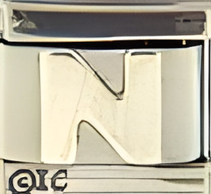 Sterling Letter N