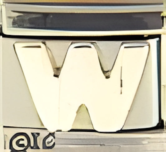 Sterling Letter W