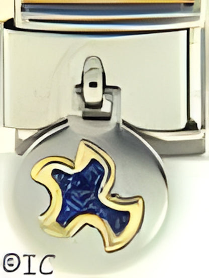 Dangle Sparkle Blue Dove