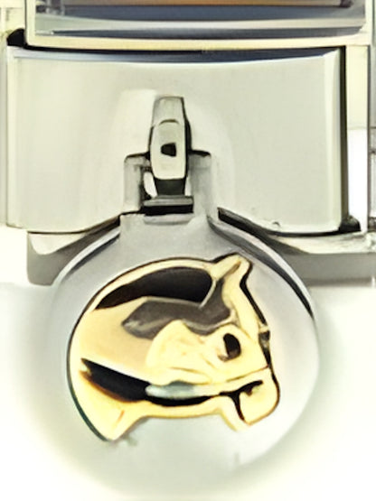 Dangle Horse Head with Black Rein
