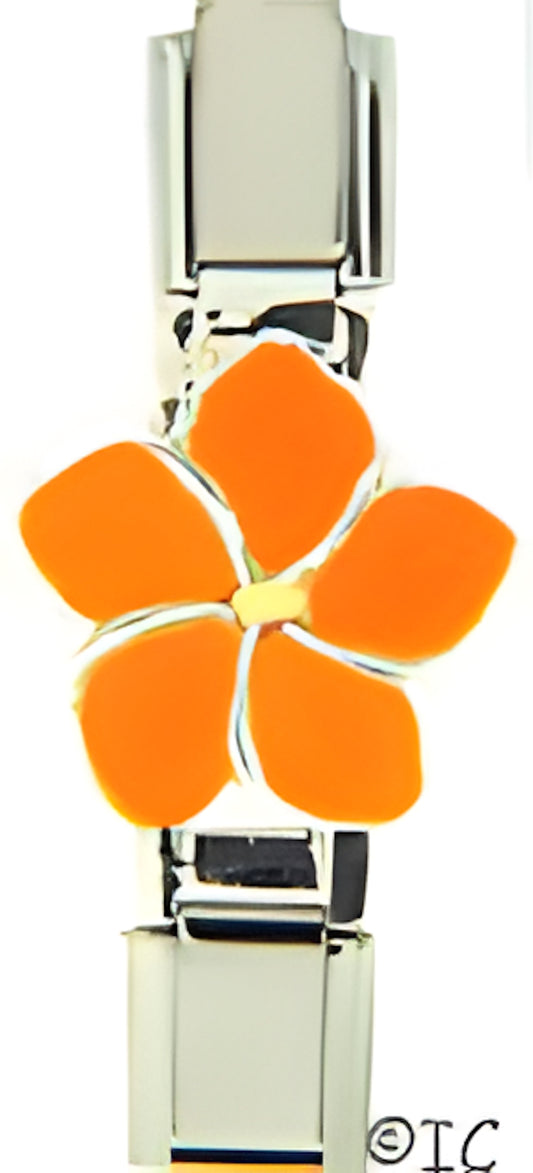 Orange Plumeria Centerpiece