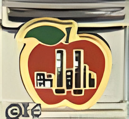 Apple Twin Towers by Patty Ann