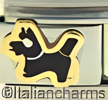 Black Scottie Dog by Patty Ann