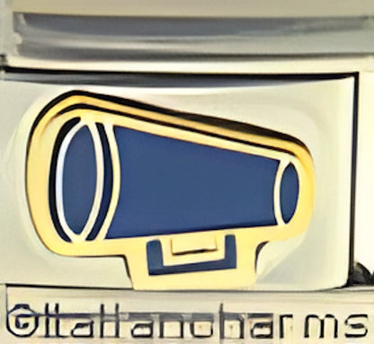 Blue Megaphone by Patty Ann