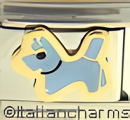 Blue Scottie Dog by Patty Ann