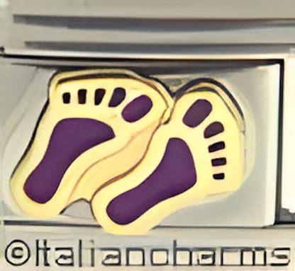 Purple Feet by Patty Ann