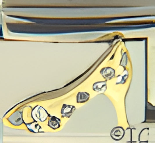 CZ High Heel Shoe