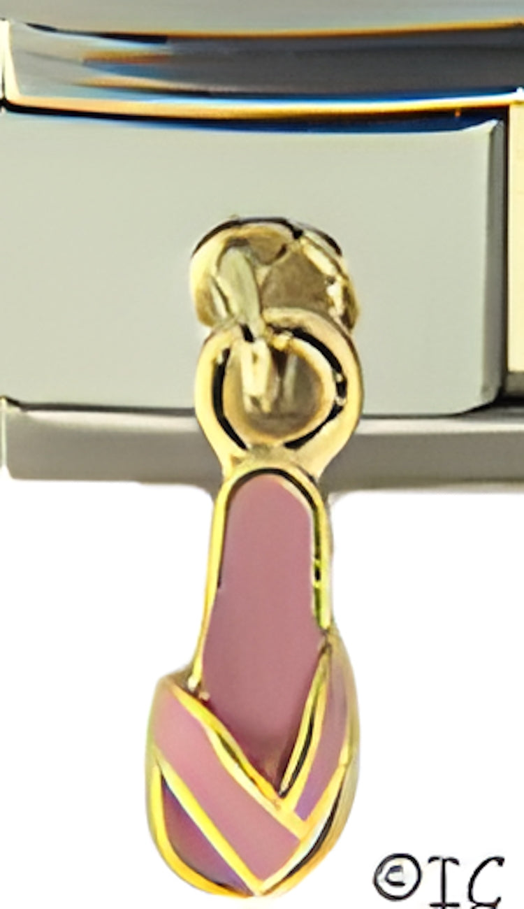 Dangle Pink Flip Flop