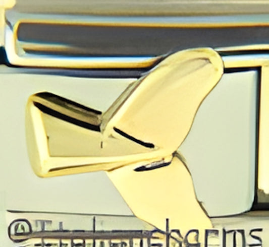 Deluxe Gold Whale Tail