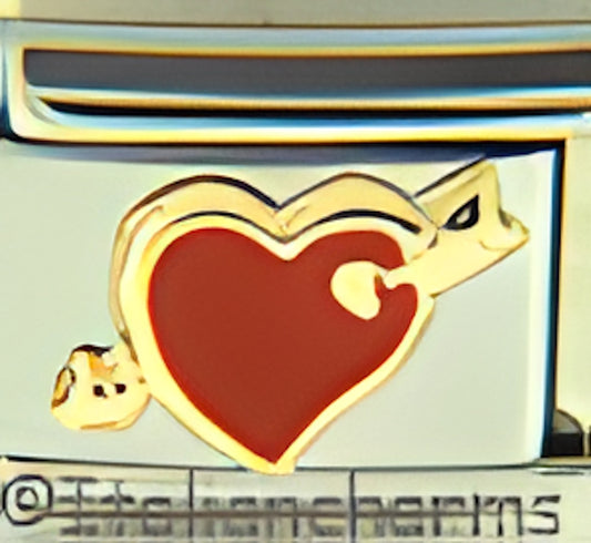 Red Heart with Arrow