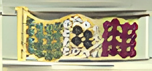 18K Superlink CZ Flag of Mexico