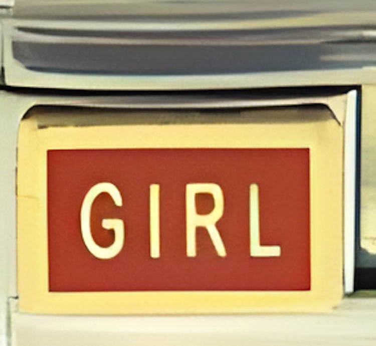 Girl on Red by Patty Ann