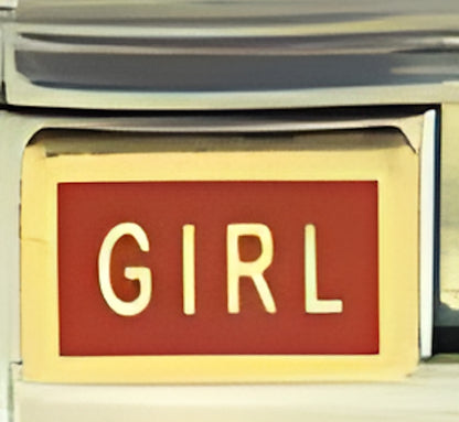 Girl on Red by Patty Ann