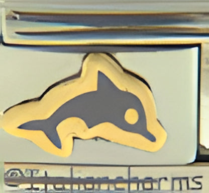 Gray Dolphin by Patty Ann
