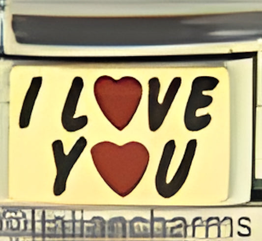 I Love You with Two Red Hearts