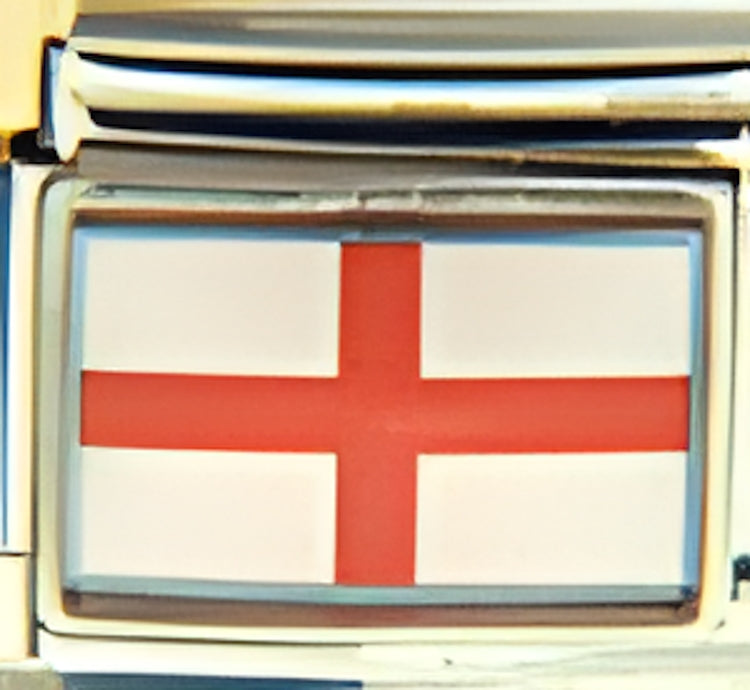 England Flag Photo Charm