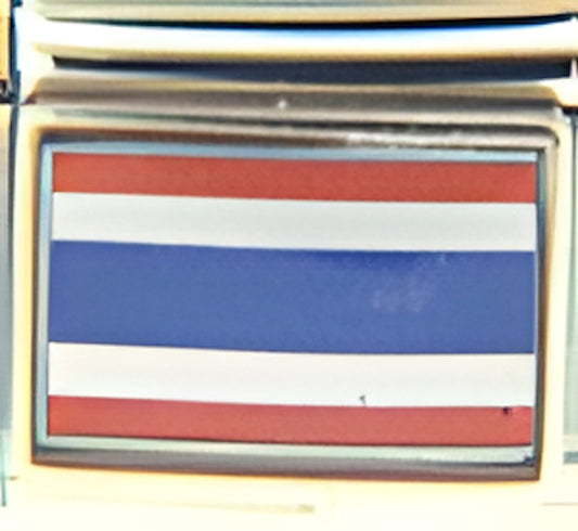 Thailand Flag Photo Charm