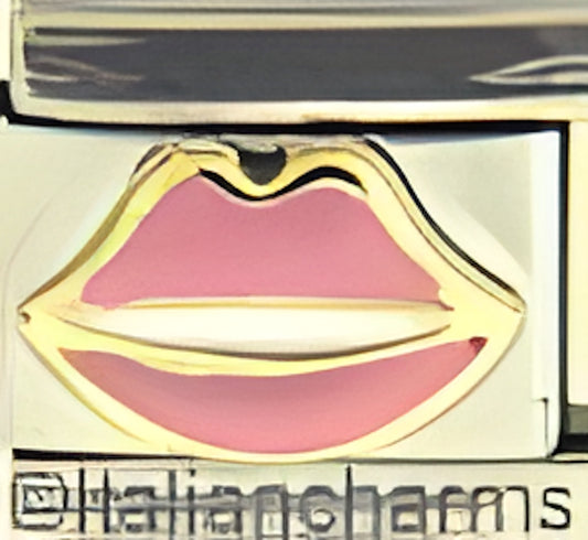Pink and White Lips