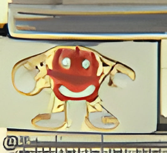 Red Round Candy Man