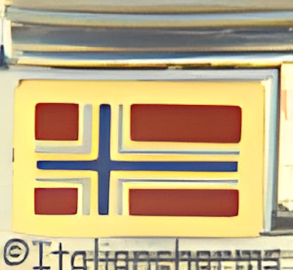 Norway Flag by Patty Ann