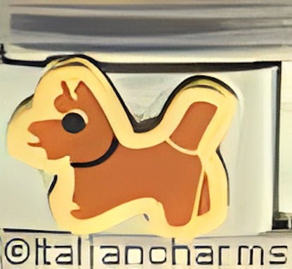 Orange Scottie Dog by Patty Ann
