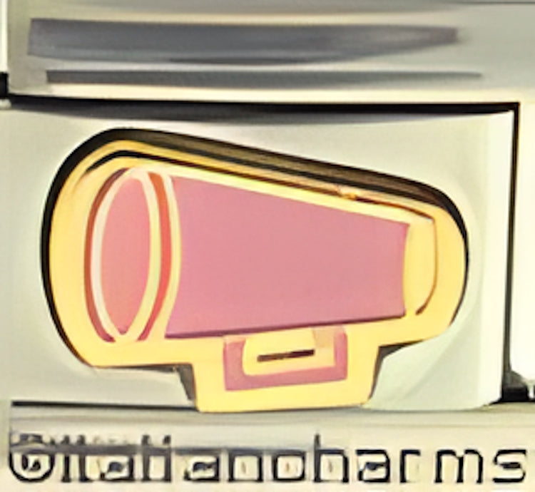 Pink Megaphone by Patty Ann