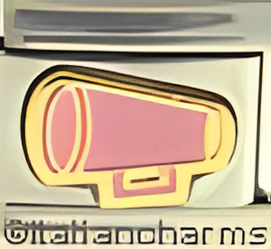Pink Megaphone by Patty Ann