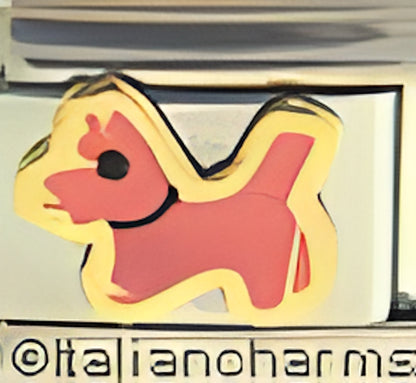 Pink Scottie Dog by Patty Ann