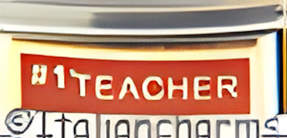 Superlink 1 Teacher on Red by Patty Ann