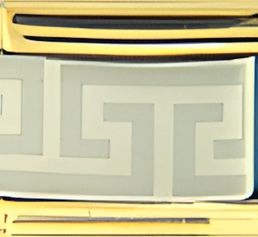 Gold Edge Greek Key Base Link