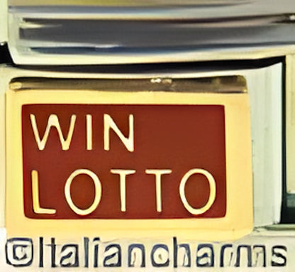 Win Lotto on Red by Patty Ann