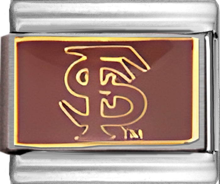 Florida State Entwined FS on Red