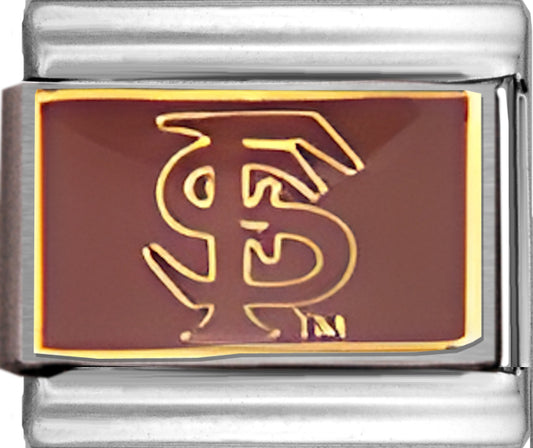 Florida State Entwined FS on Red
