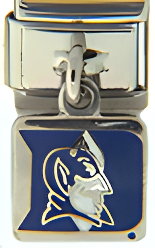 Two Sided Dangle Duke with Blue Devil