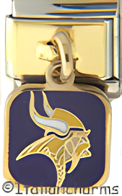 Licensed Football Two Sided Dangle Minnesota Vikings