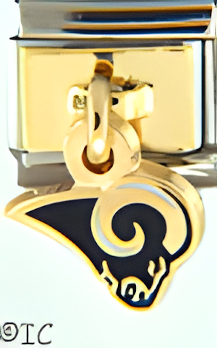 Licensed Football Two Sided Dangle St. Louis Rams