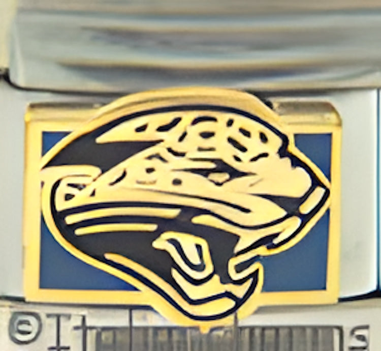 Licensed Football Jacksonville Jaguars with Blue Background